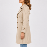Gabardina elegante para mujer
