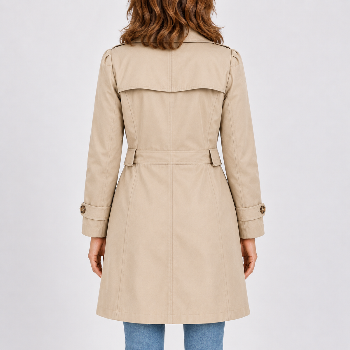 Gabardina elegante para mujer