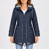 Parka con capucha para mujer