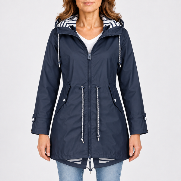Parka con capucha para mujer