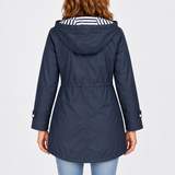 Parka con capucha para mujer